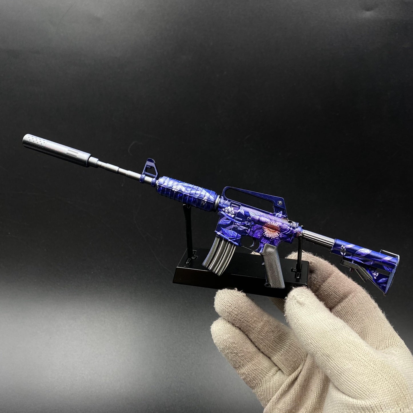 Hot Game CS Black Lotus M4A1-S Metal Replica For Collectible