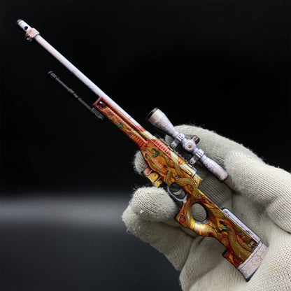 Hot Game CS2 Desert Hydra AWP Metal Replica Game Prop Collectible