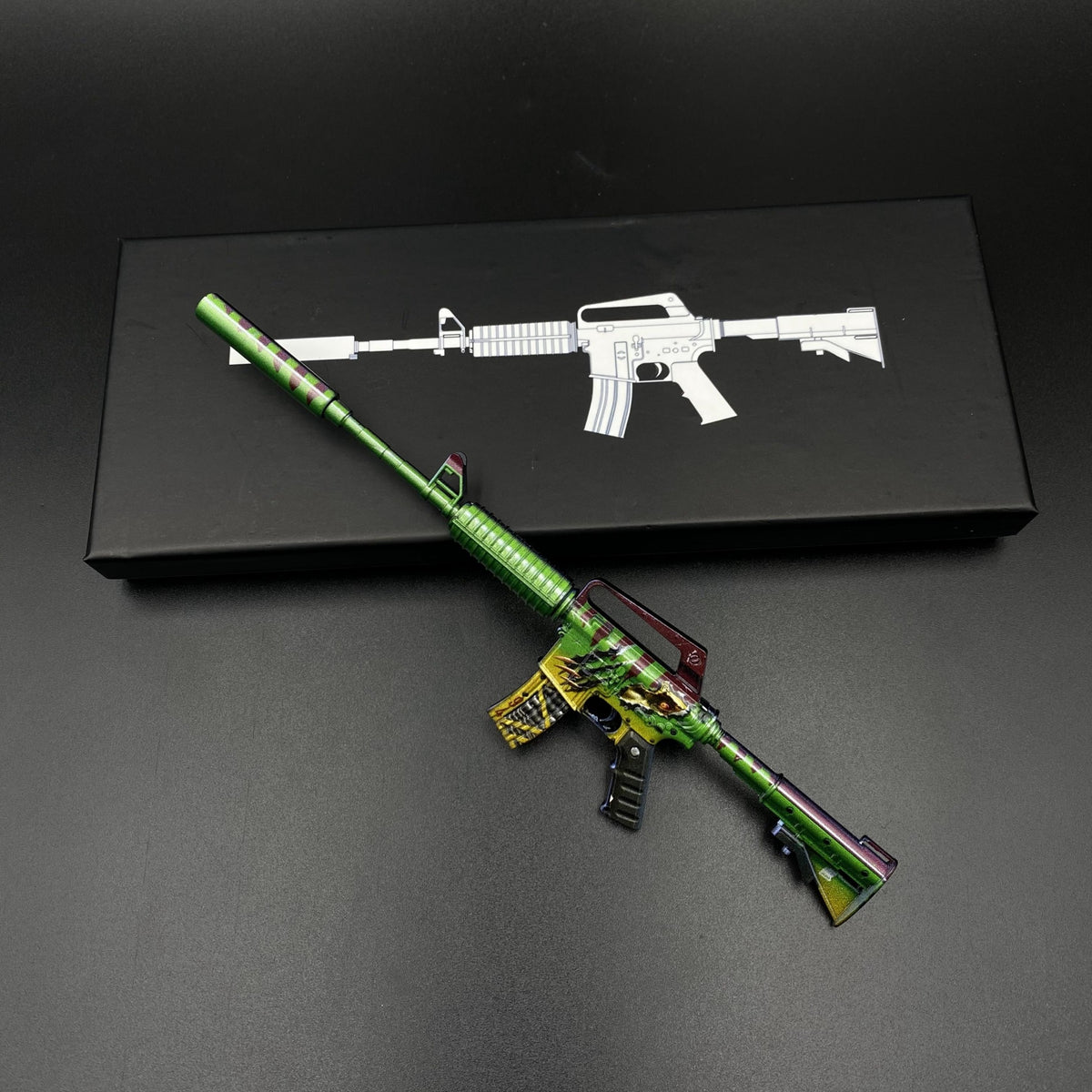 CS2 Game Peripheral - Emphorosaur-S M4A1-S Metal Replica Game Prop Collectible