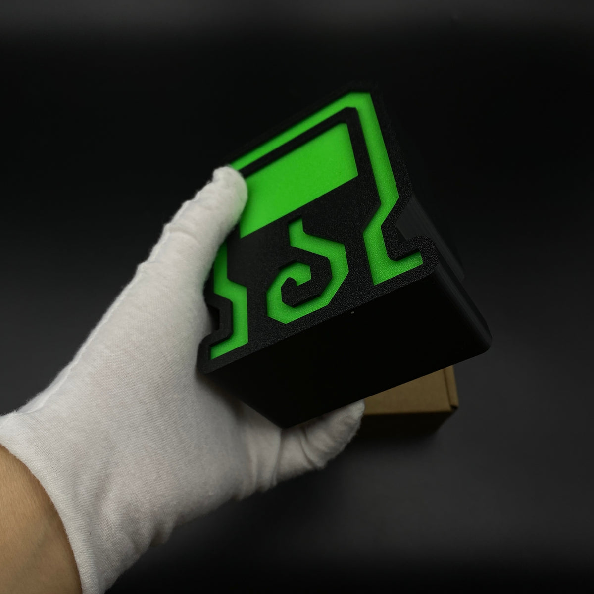 3D Printed Monster Mega Potion Gamer Potion Symbol LED Night Light, Game Room Decor Gift