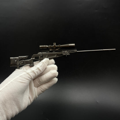 Hot Game Delta Force R93 Sniper Rifle Metal Replica Desktop Decoration Gift for Game Fans