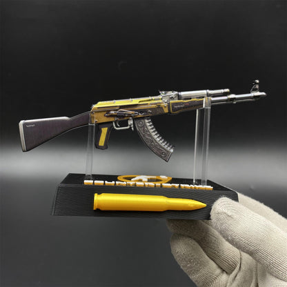 CS2 Game Peripheral - AK47 Fuel Injector Metal Replica Game Prop Collectible