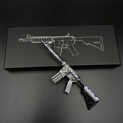 CS Game Skin M4A4 Aeolian Dark Mini Metal Game Replica For Collection