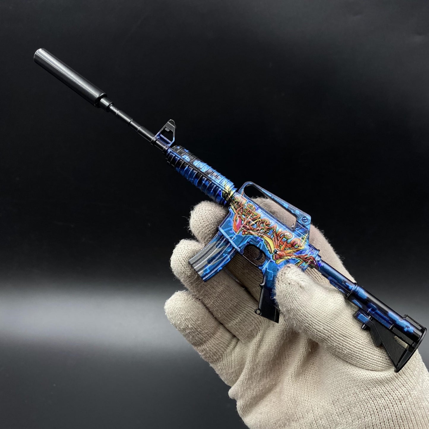 CS Master Piece M4A1-S Metal Replica Game Prop Collectible