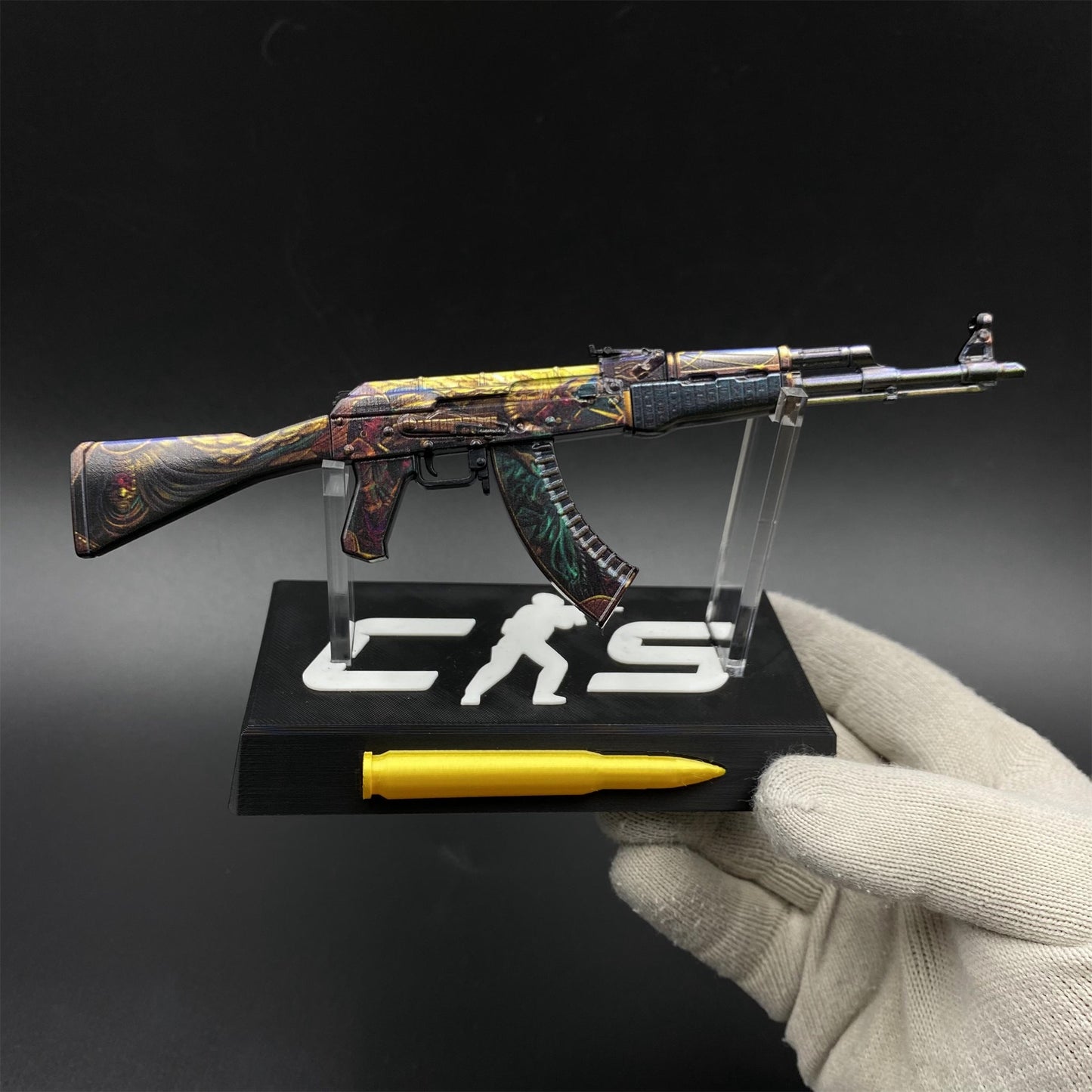 CS2 Game Peripheral - AK47 Legion of Anubis Metal Replica Game Prop Collectible