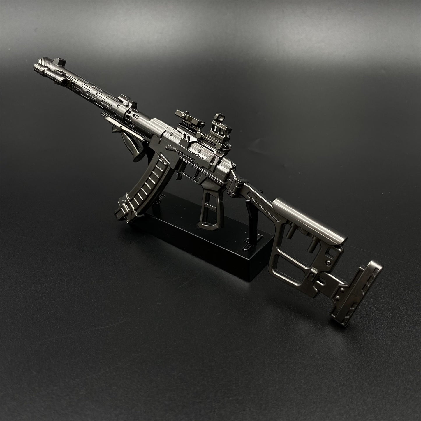 DF Tactical AS Val Metal Miniature Suppressed Rifle Tiny Gun