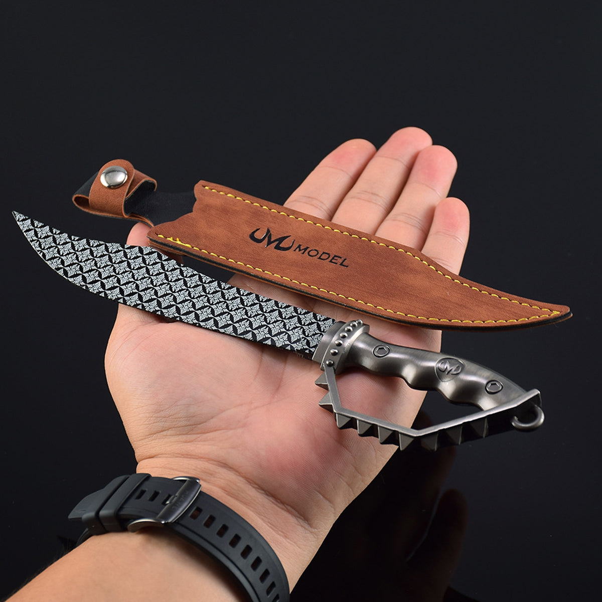 Shadow Ritual Blade Prop Replica with Leather Sheath