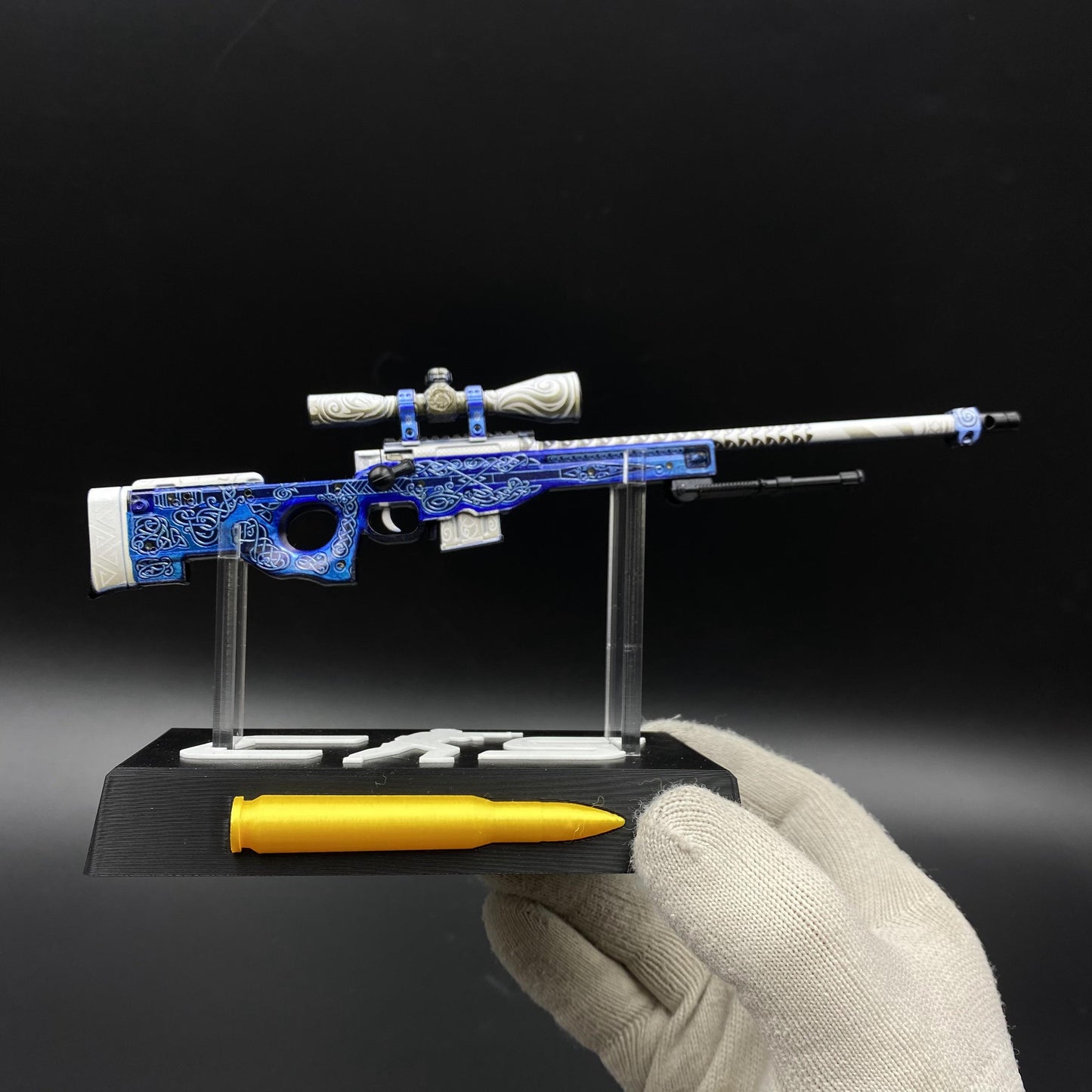 CS2 Game Peripheral - Tiny Gun Gungnir AWP Metal Replica Game Prop Collectible