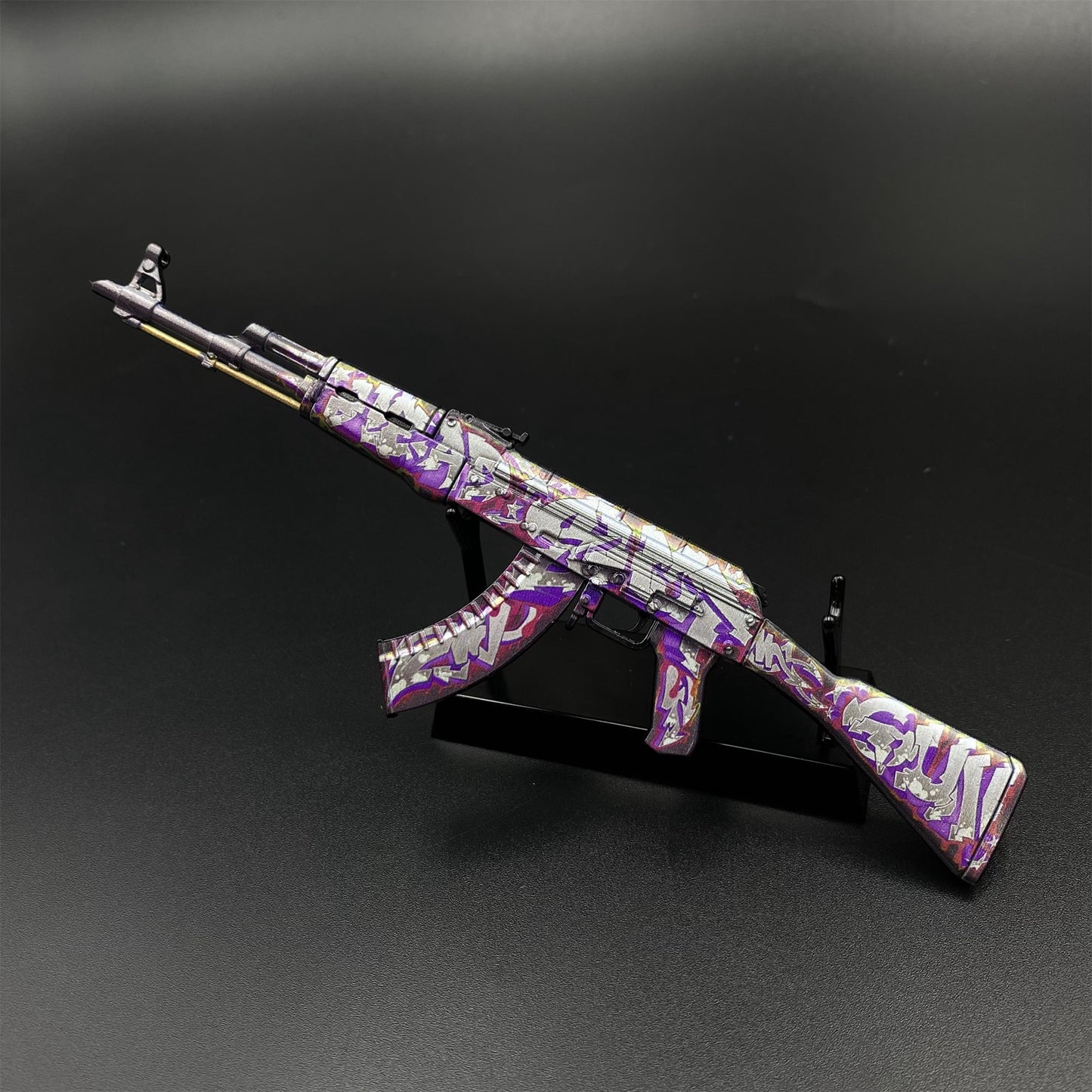 Hot Game CS2 AK47 Head Shot Skin Metal Replica Game Prop Collectible
