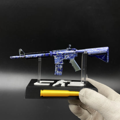 M4A4 Naval Shred Camo Gun CS2 Game Replica For Collectible