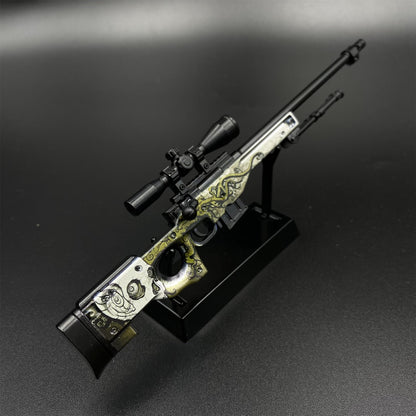 Hot Game CS2 Worm God AWP Metal Replica Game Prop Collectible