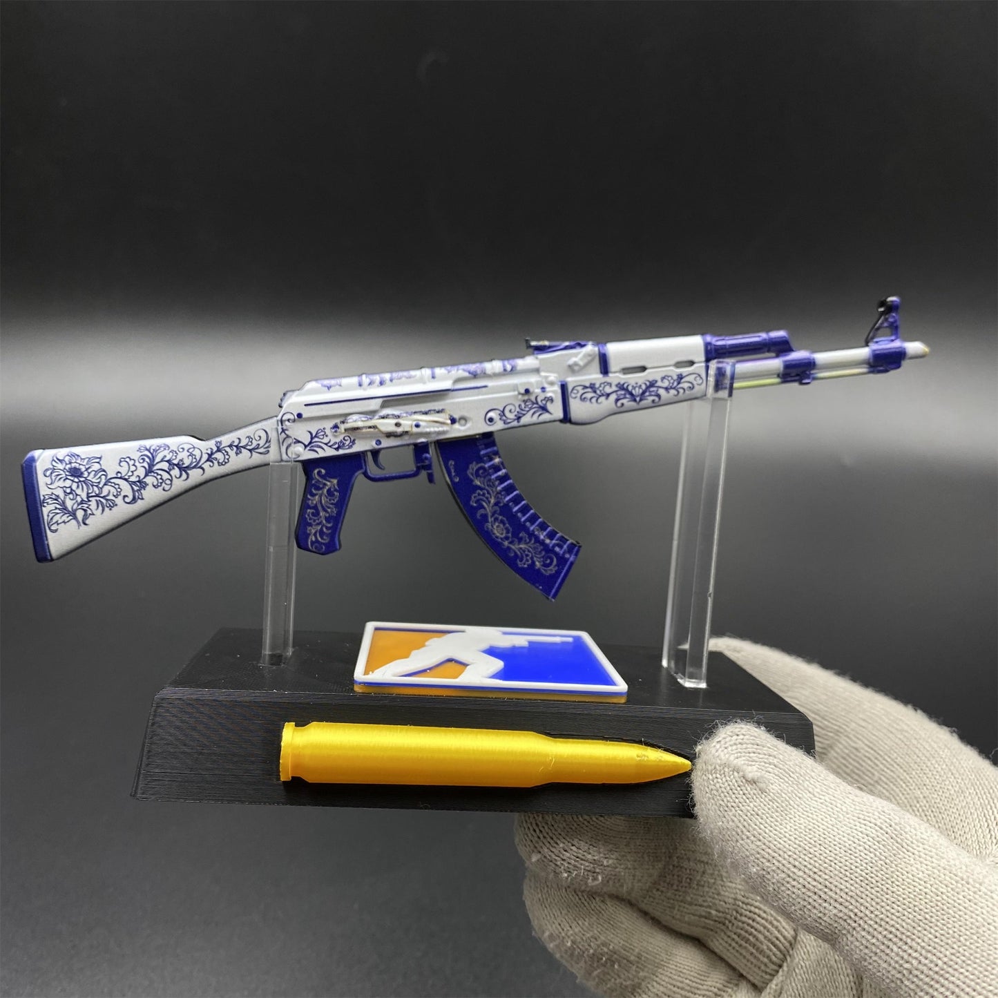 Hot Game CS2 Inheritance AK47 Metal Replica Game Prop Collectible
