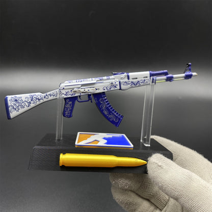 Hot Game CS2 Inheritance AK47 Metal Replica Game Prop Collectible