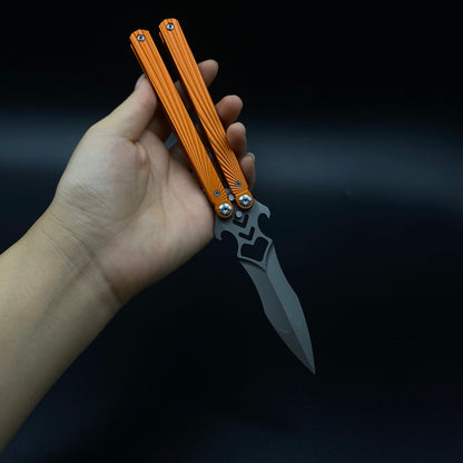 Reviver Butterfly Knife Trainer, Unsharpened Balisong Practice Tool, Flipping Trainer