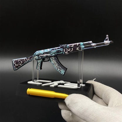 Hot Game CS2 AK47 Frontside Misty Mini Metal Replica Game Prop Collectible