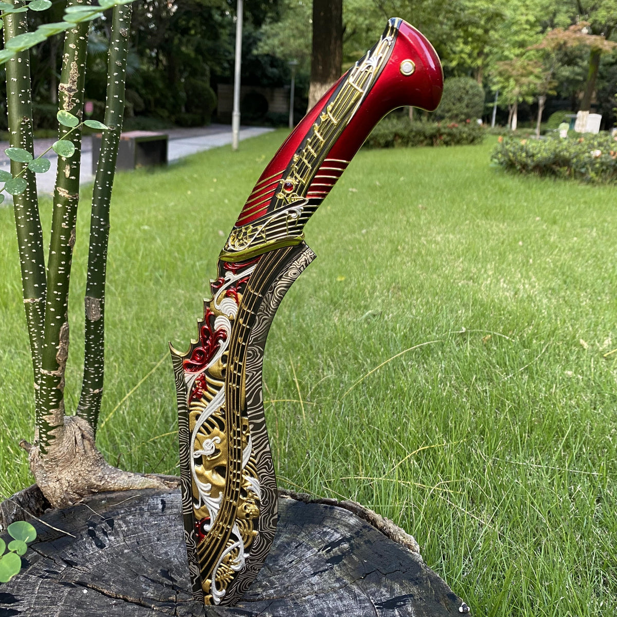 40CM/15.74" Delta Force Elegy Hot Game Weapon Replica - Game Collectible Decorative Ornament