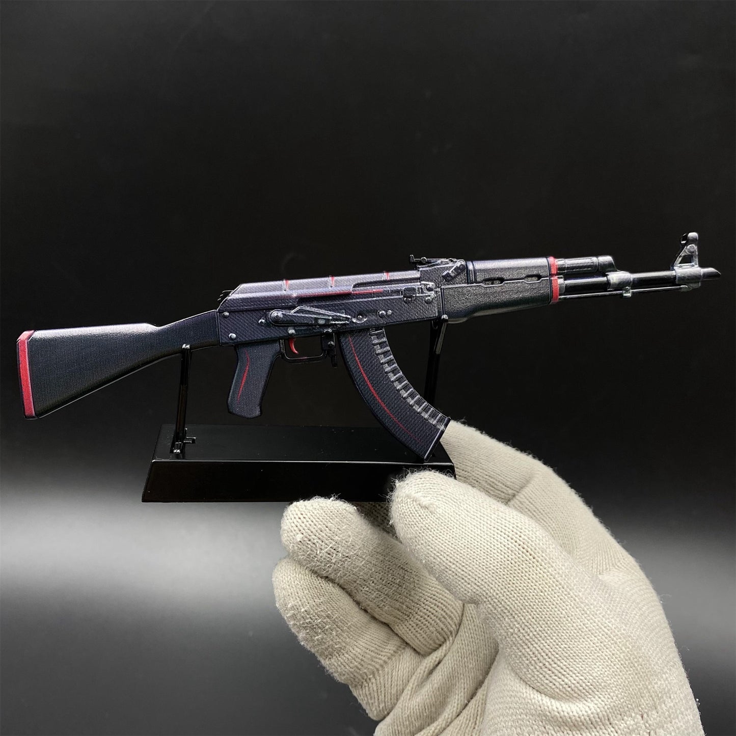 Hot Game CS2 Redline AK47 Metal Replica Game Prop Collectible