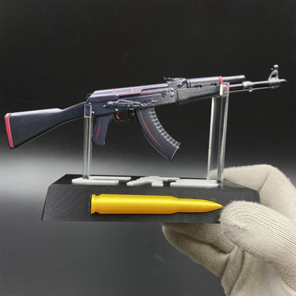 Hot Game CS2 Redline AK47 Metal Replica Game Prop Collectible