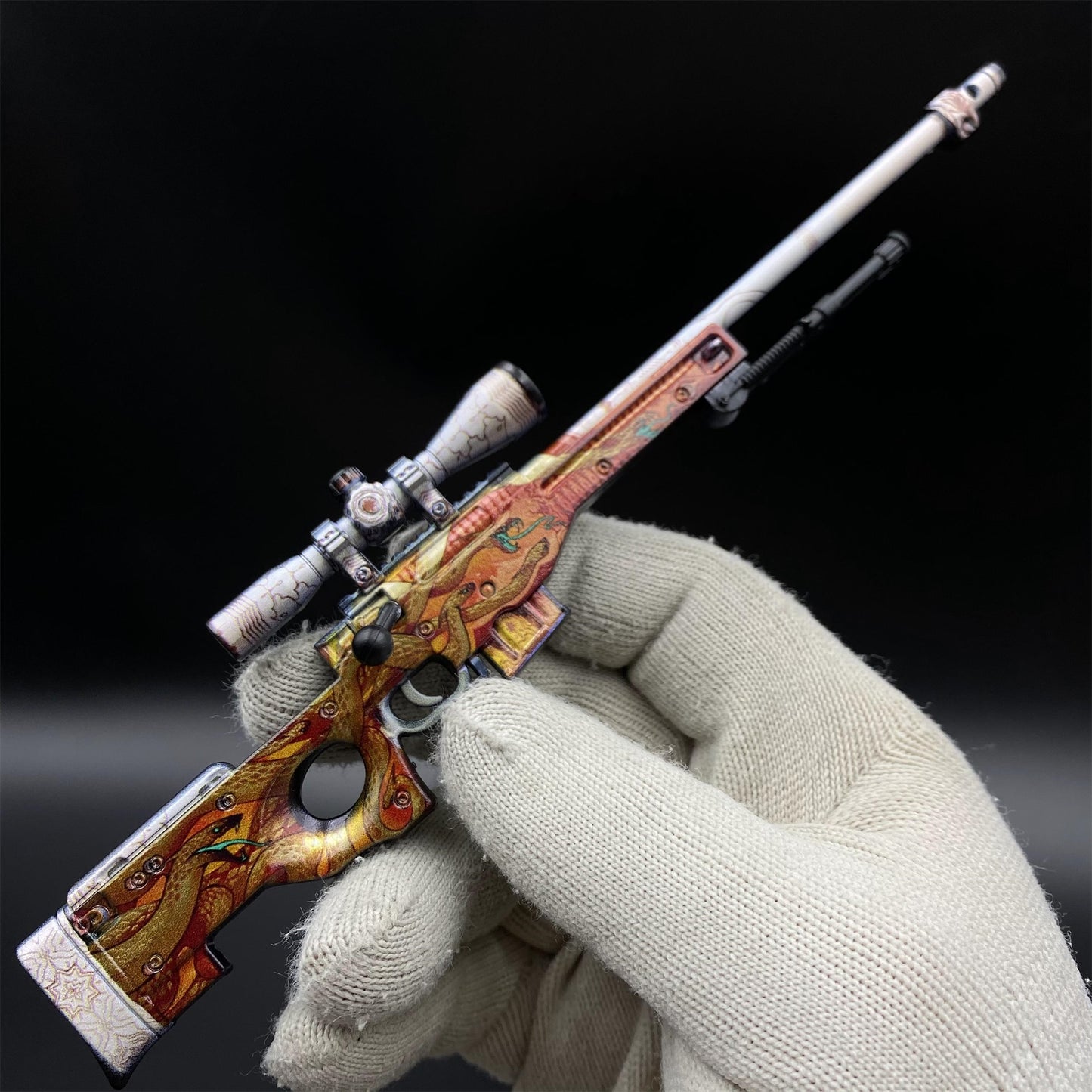 Hot Game CS2 Desert Hydra AWP Metal Replica Game Prop Collectible