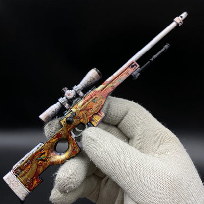 Hot Game CS2 Desert Hydra AWP Metal Replica Game Prop Collectible