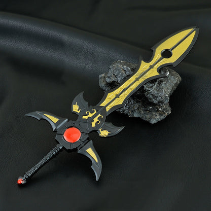 Aurora Sword from Armor Hero Alloy Mini Sword Replica Desk Decor Collectible