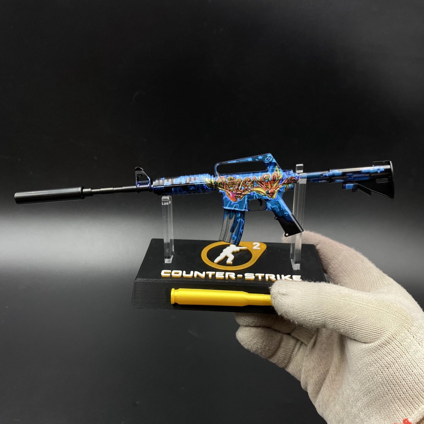 CS Master Piece M4A1-S Metal Replica Game Prop Collectible