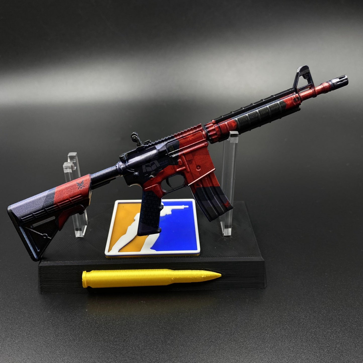 CS2 Game Skin M4A4 Evil Daimyo Mini Metal Game Replica For Collection