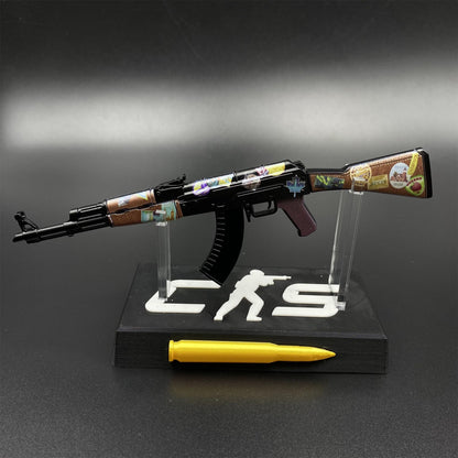 CS2 Game Peripheral - AK47 Jet Set Metal Replica Game Prop Collectible