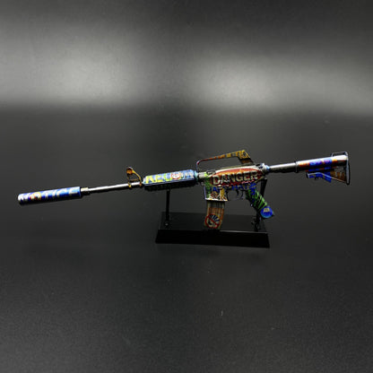 CS Imminent Danger M4A1-S Metal Replica Game Prop Collectible