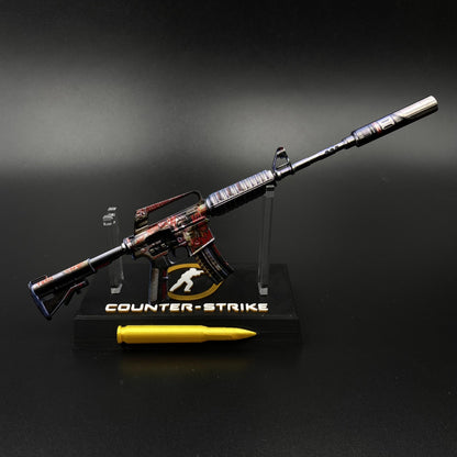 CS Night Terror M4A1-S Metal Replica Game Prop Collectible