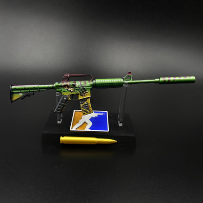 CS2 Game Peripheral - Emphorosaur-S M4A1-S Metal Replica Game Prop Collectible