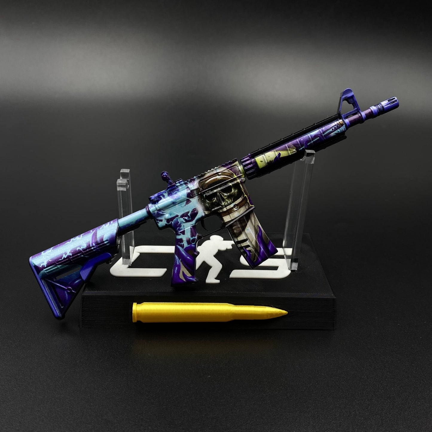 CS Skin M4A4 Desolate Space Mini Metal Replica For Collectible
