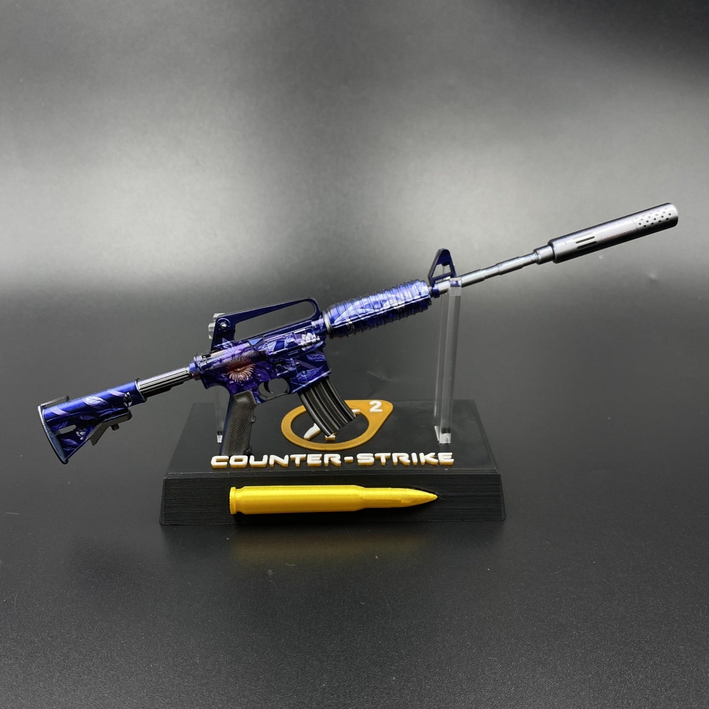 Hot Game CS Black Lotus M4A1-S Metal Replica For Collectible