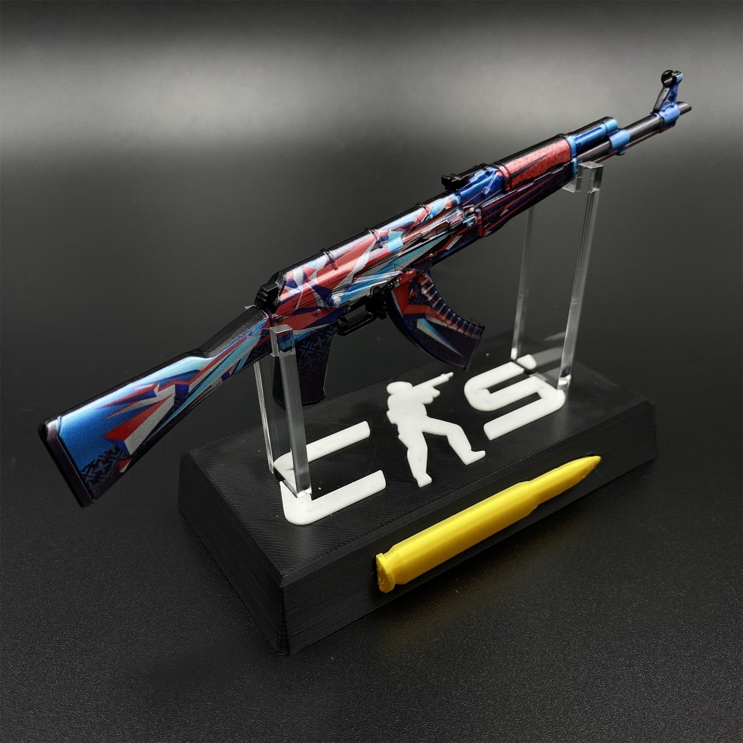 Hot Game CS2 AK47 Point Disarray Metal Replica Game Prop Collectible