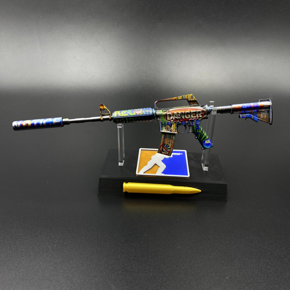 CS Imminent Danger M4A1-S Metal Replica Game Prop Collectible