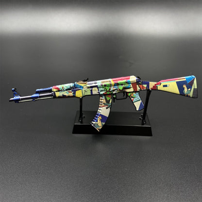 Hot Game CS2 AK47 Leet Museo Metal Replica Game Prop Collectible