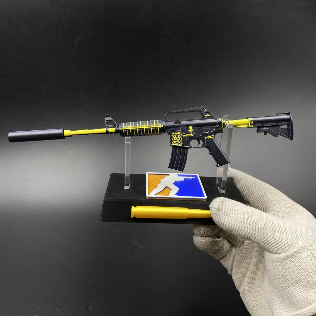 CS Knight M4A1-S Metal Replica Game Prop Collectible