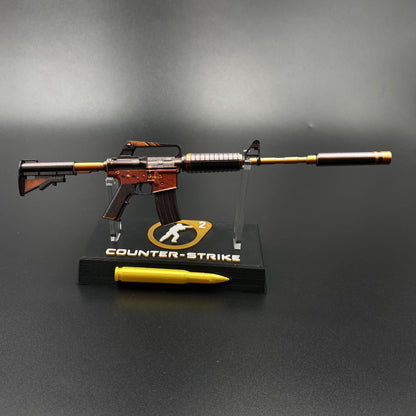 CS M4A1‑S Atomic Alloy Gun Replica for Collectible