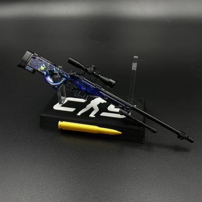 Hot Game CS2 Medusa AWP Metal Replica Game Prop Collectible
