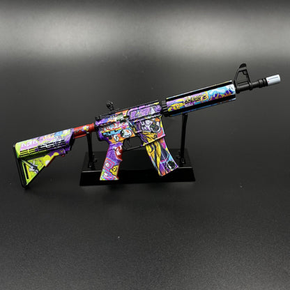 CS2 Hot Game Skin - M4A4 Gun Mini Metal Replica For Collectible