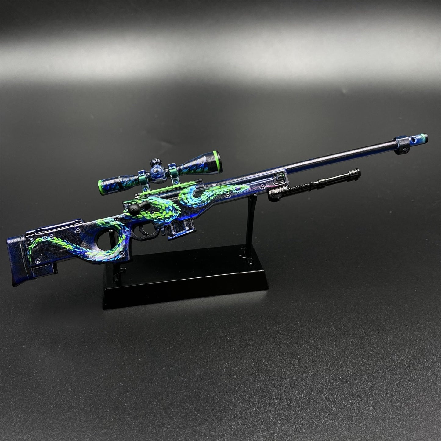Metal AWP Atheris Mini Model Game Fan Art For Display