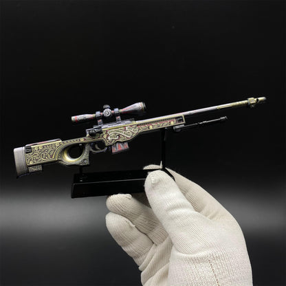 Hot Game CS2 The Prince AWP Metal Replica Game Prop Collectible