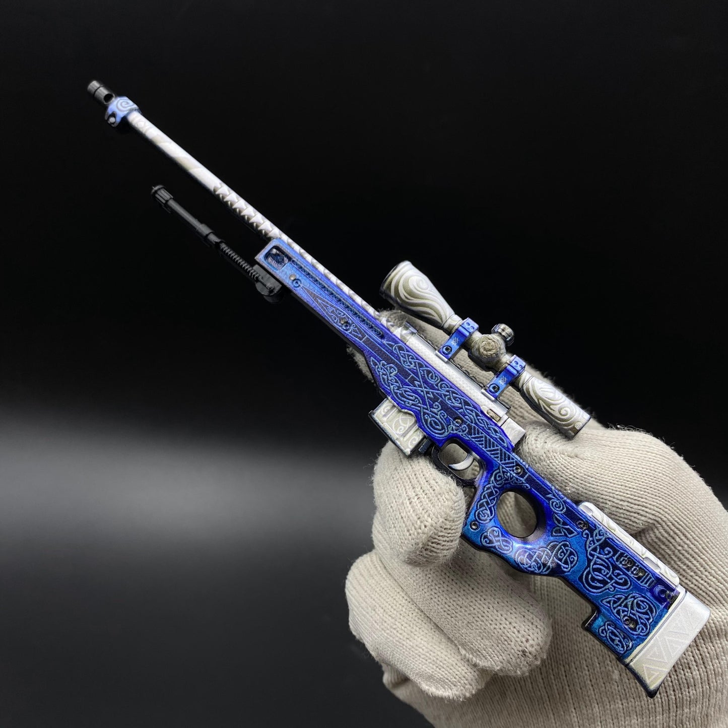 CS2 Game Peripheral - Tiny Gun Gungnir AWP Metal Replica Game Prop Collectible