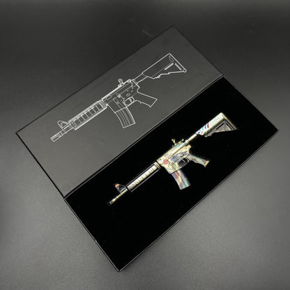 CS Game Skin M4A4 Eye of Horus Mini Metal Game Replica For Collection