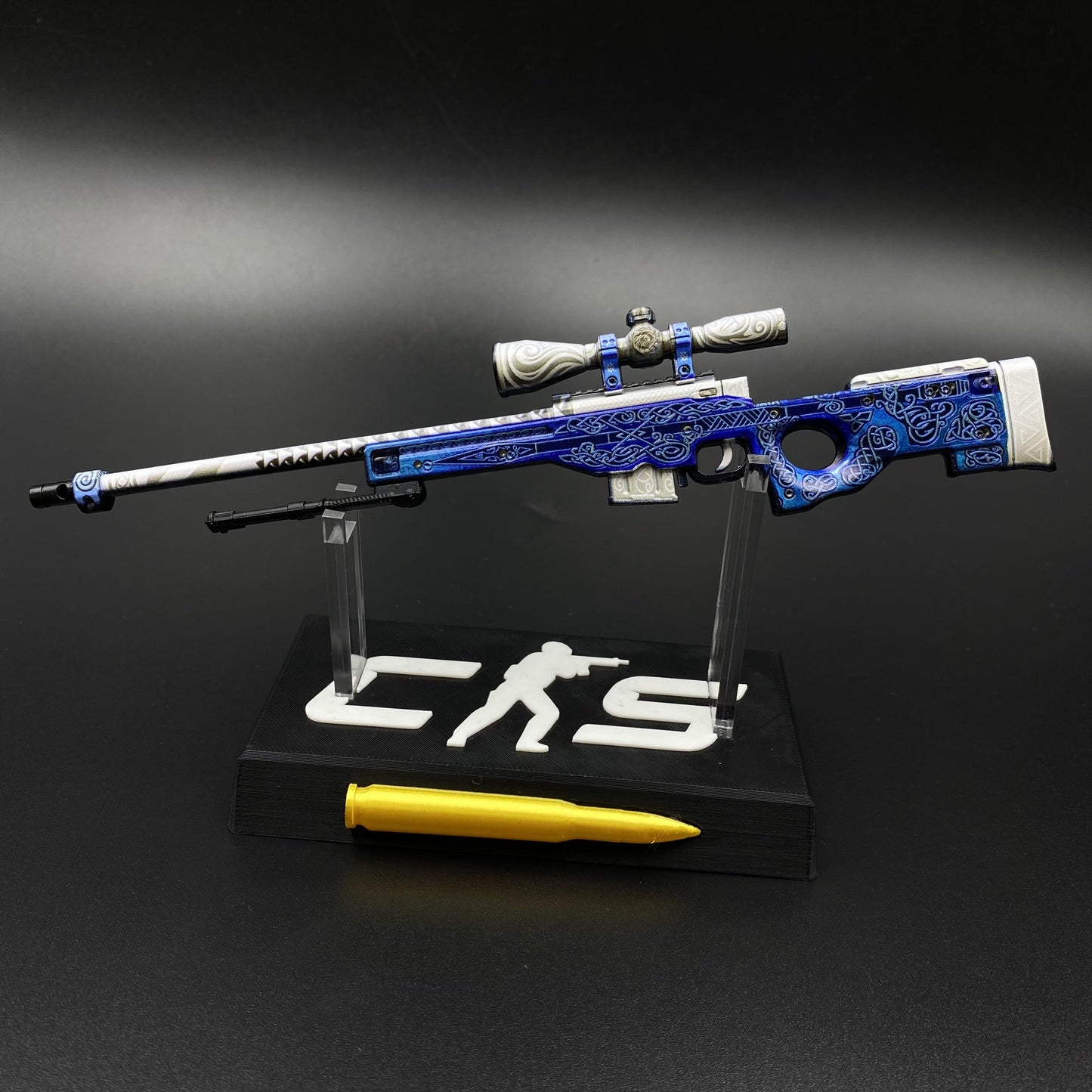 CS2 Game Peripheral - Tiny Gun Gungnir AWP Metal Replica Game Prop Collectible