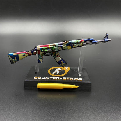 Hot Game CS2 AK47 Leet Museo Metal Replica Game Prop Collectible