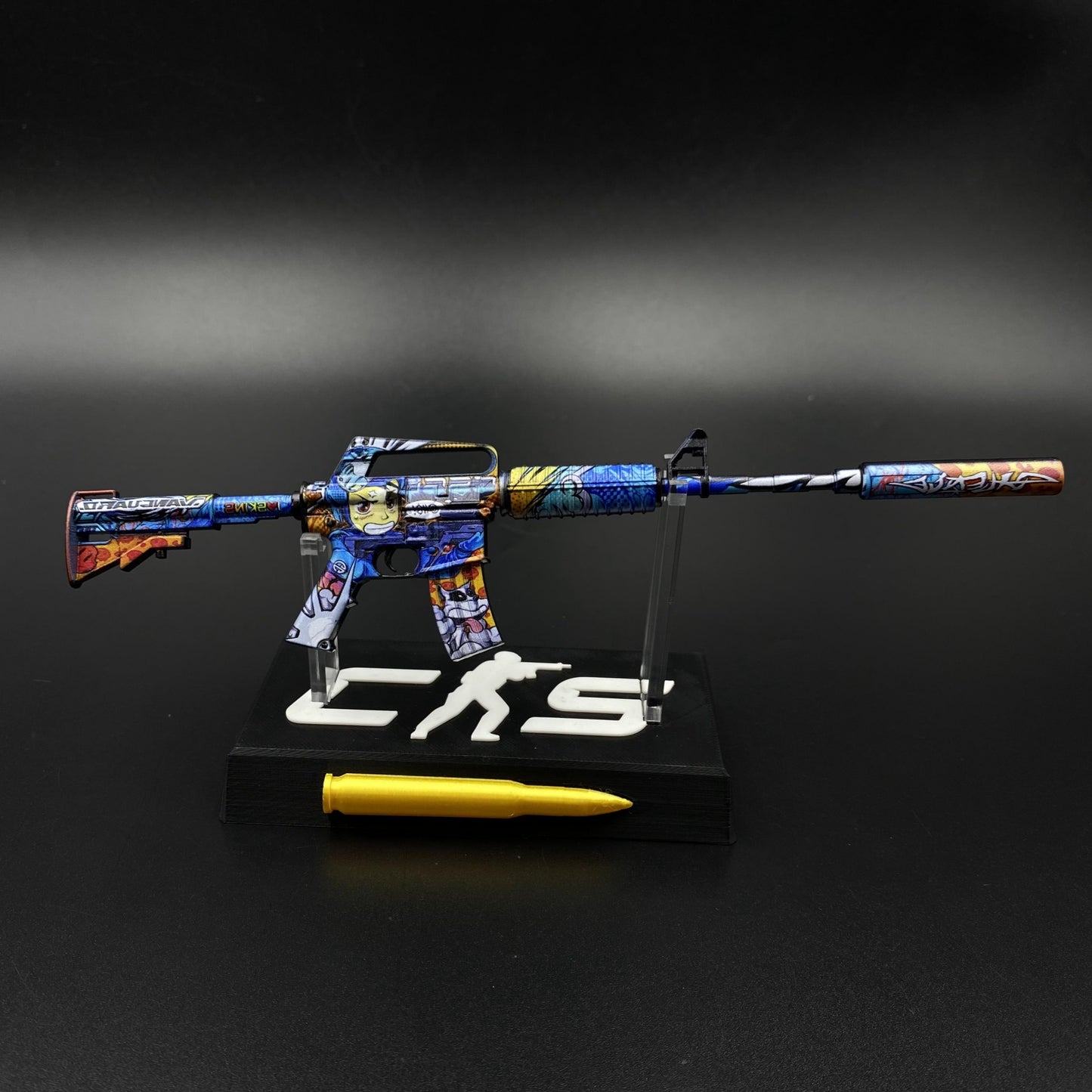 CS Player Two M4A1-S Metal Replica Game Prop Collectible