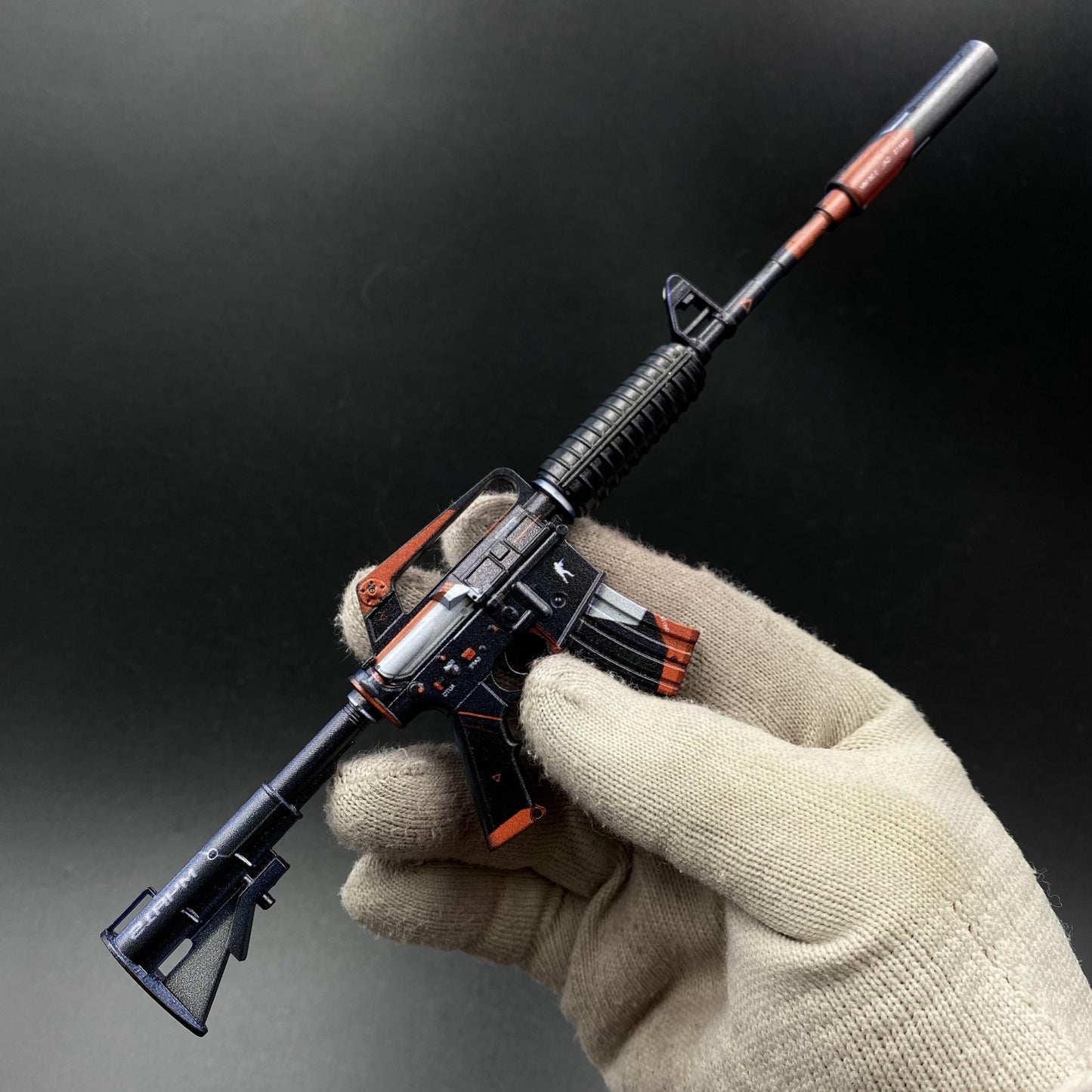 CS M4A1‑S Cyrex Metal Gun Replica for Collectible