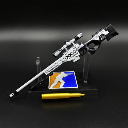 CS2 Game Peripheral - AWP Printstream Miniature Replica Game Prop Collectible