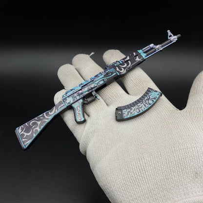 Hot Game CS2 AK47 Frontside Misty Mini Metal Replica Game Prop Collectible